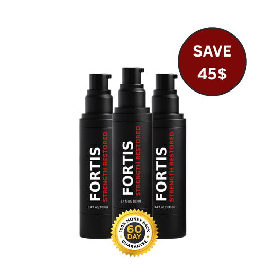 FORTIS – Strength Restored Pain Relief Cream with DUAL LOCK Formula™ 3 month supply