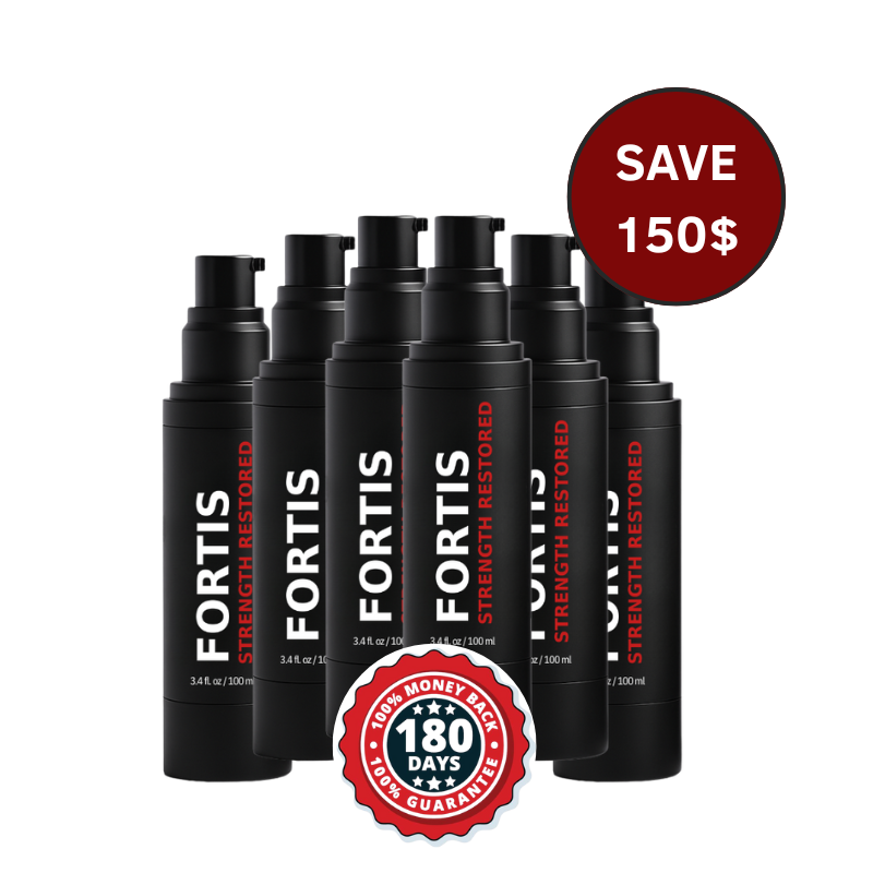 FORTIS – Strength Restored Pain Relief Cream with DUAL LOCK Formula™ 6 month supply